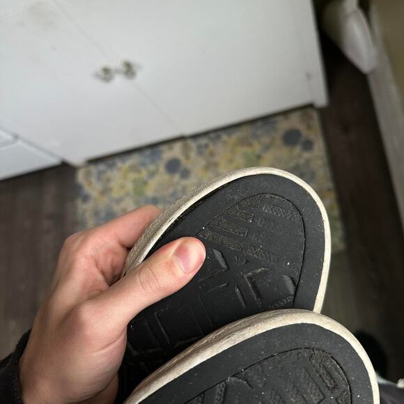 Vintage 00s Y2K Converse Mid Chuck 70 Punk Emo Hi Top Shoes - Picture 6 of 8